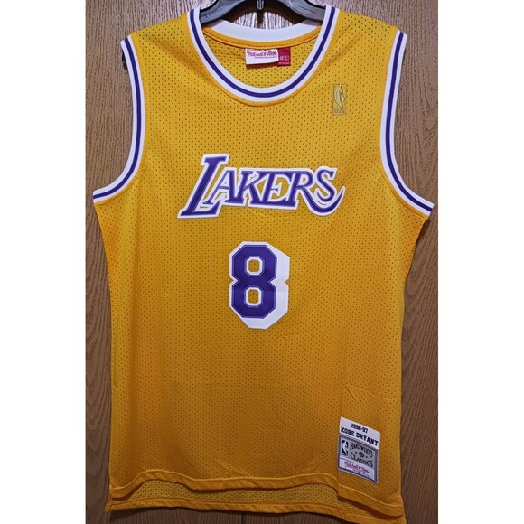 Mitchell & Ness Other - Kobe Bryant #8 (Mitchell/Ness)-(Lakers)-(Yellow)-(Jersey)-(New Cond.)-(XL)-$100